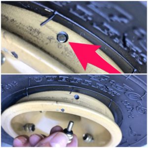 ビードストッパーの取り付け