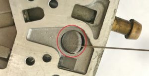 フィルターの取り外し