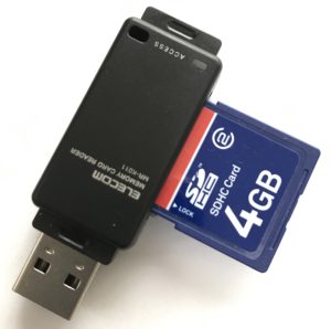 SDカードリーダーUSBタイプ