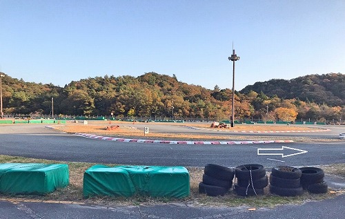 ピットロードからの写真