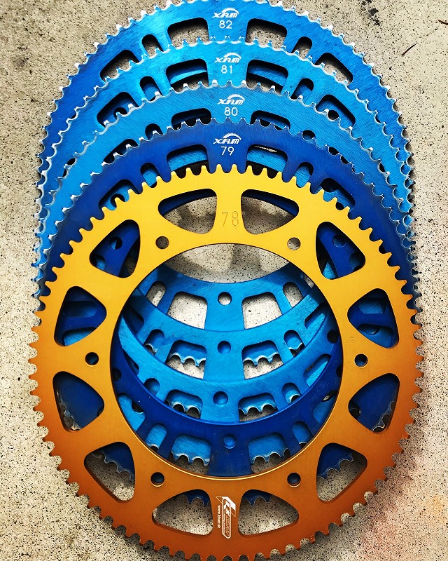 ROTAX MAX　ギヤ比セッティングとスプロケット