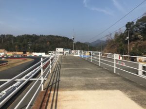 サーキット観覧場からの眺め