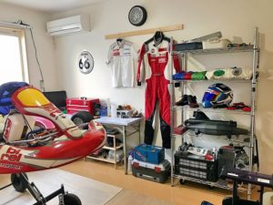 ガレージ　マイルーム完成