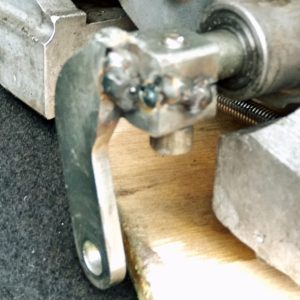 シフトレバー溶接部分ズーム画像