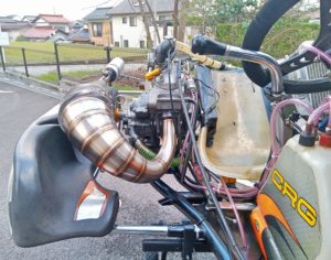 E120エンジン前方からの画像