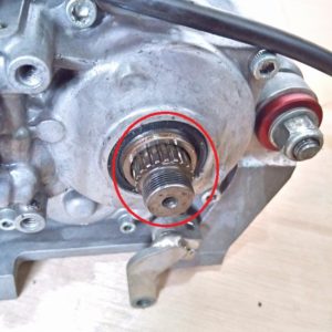 新型スプロケットシャフト