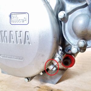 新型ギヤオイルチェック