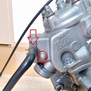 新型排ガスパイプは1本