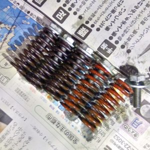クラッチのスプリング
