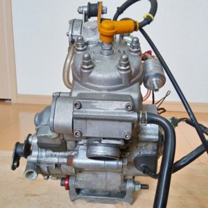 E120Eエンジンの排気口側