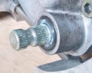 スプライン部分のズーム