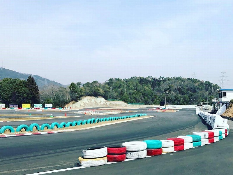 最終コーナーの出口のズームです