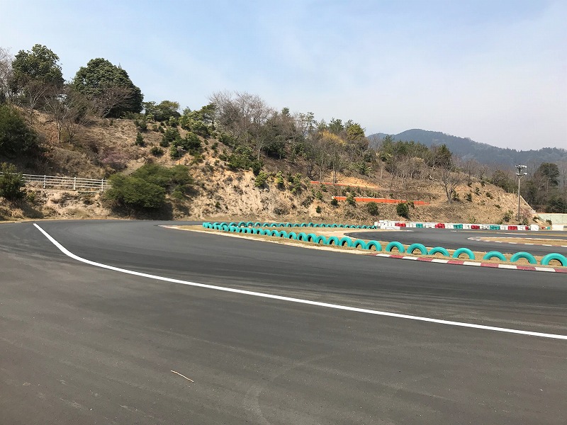 最終コーナーの拡大