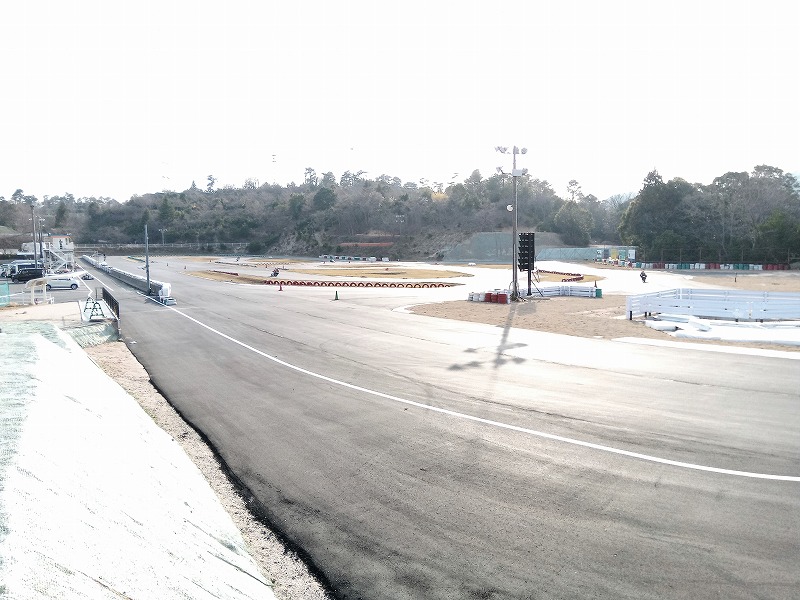 レーシングカートコース全体