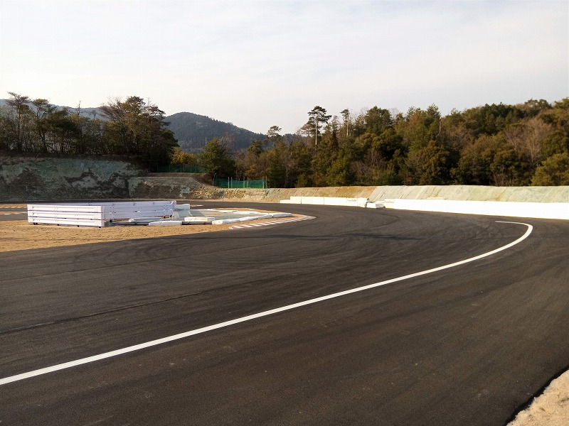 タマダカートコース新1コーナー拡大