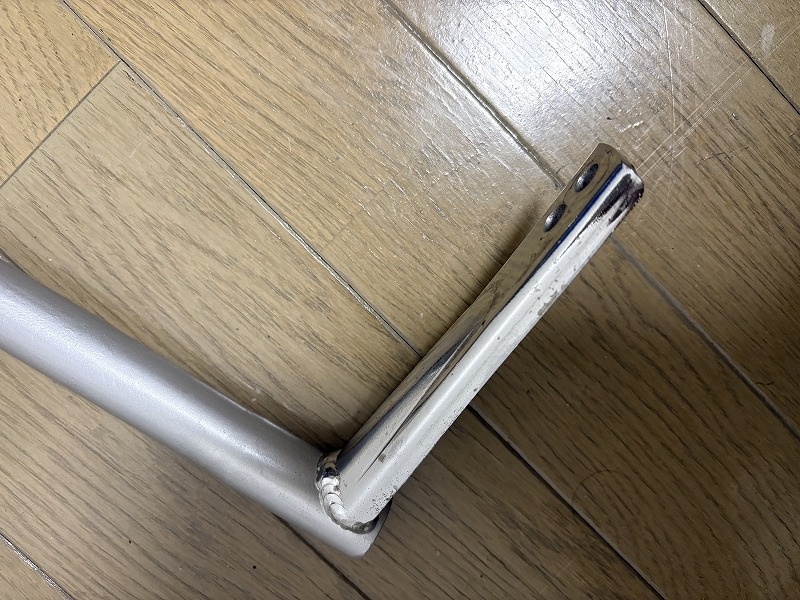 下のメッキ部分も綺麗に