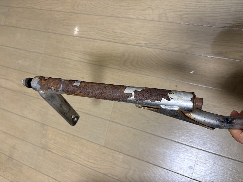 サビの状態が酷すぎ
