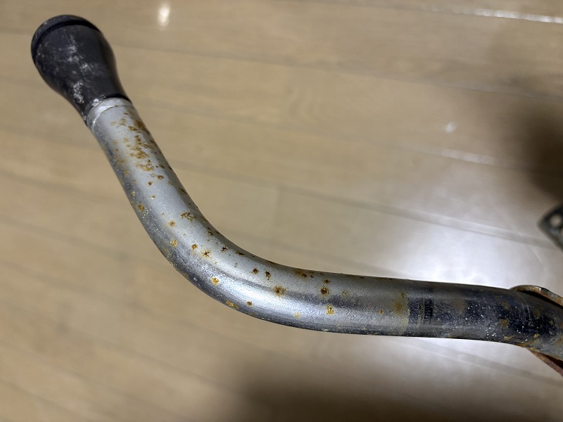 シフトのハンドル部分は状態が良い