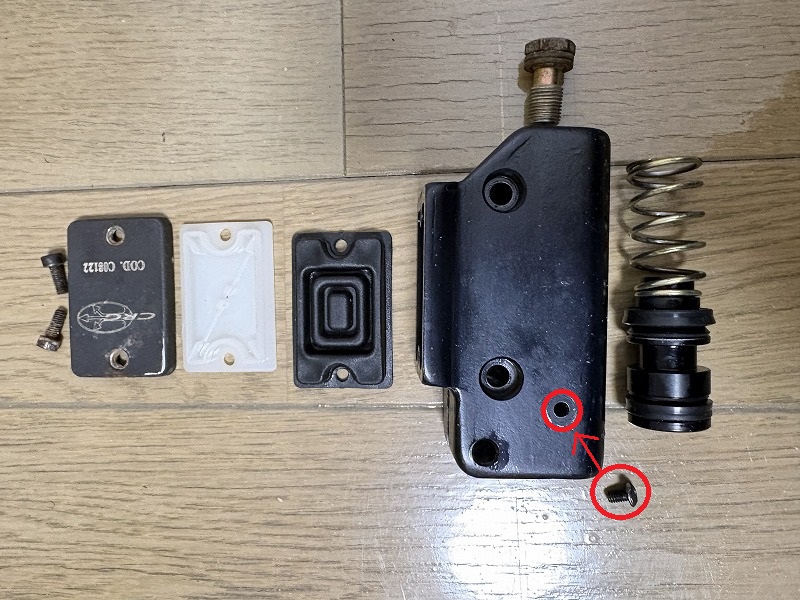 シリンダーパーツ一覧