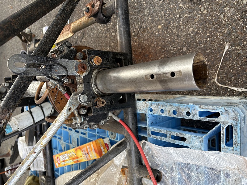 ディスクの反対側